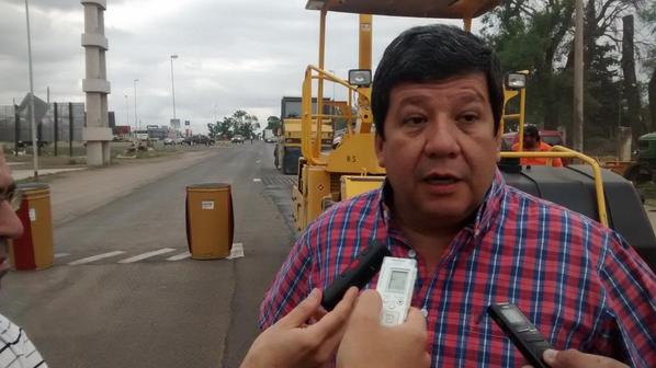 Comenzó  la pavimentación de la Av. Godos Cruz. <a href="/Lucho_Alba/">Luciano Albanesi R4</a> @muni_riocuarto