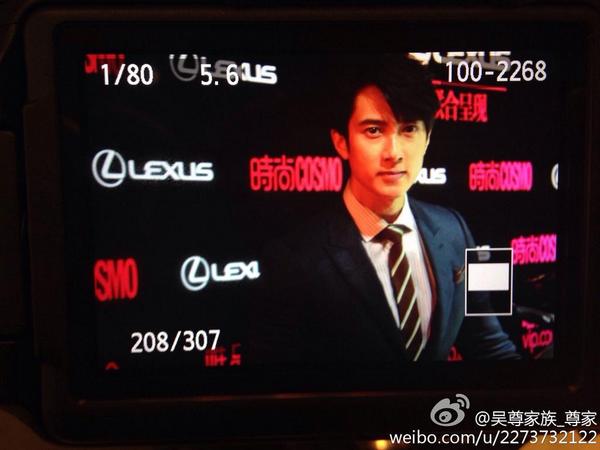 JigKae's tweet image. จิกตายกันไปข้าง &amp;gt;///&amp;lt; #Wuchun #Cosmo2014 #Shanghai