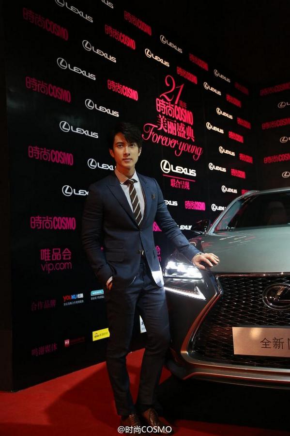 JigKae's tweet image. จิกตายกันไปข้าง &amp;gt;///&amp;lt; #Wuchun #Cosmo2014 #Shanghai