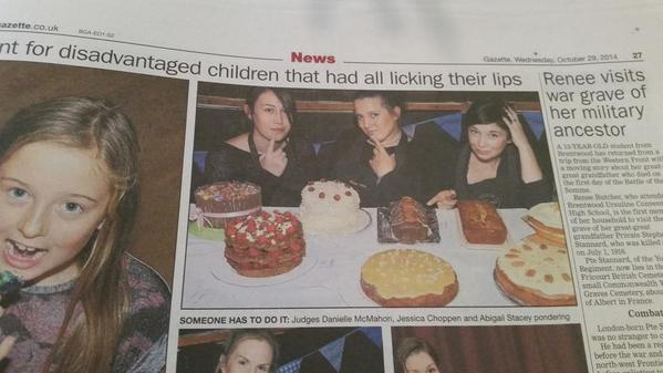 @RavensBakery1 @abigails_hello check out the Gazette today!