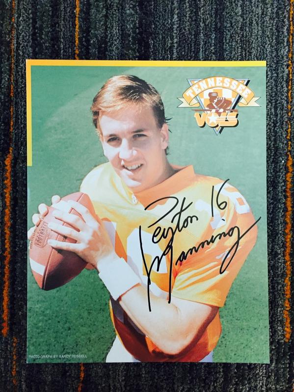 Vol_Sports's tweet image. To celebrate the anniversary of #Peyton's #16 retirement, we will give away 3 of these if we get 500 RT of this tweet