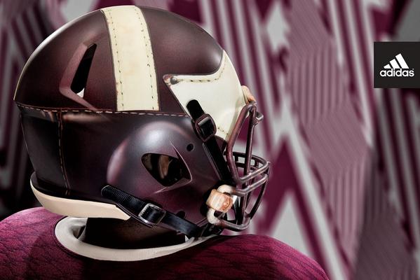 Texas A&M reveals 1939 throwback uniforms with faux-leather helmets (Photos)