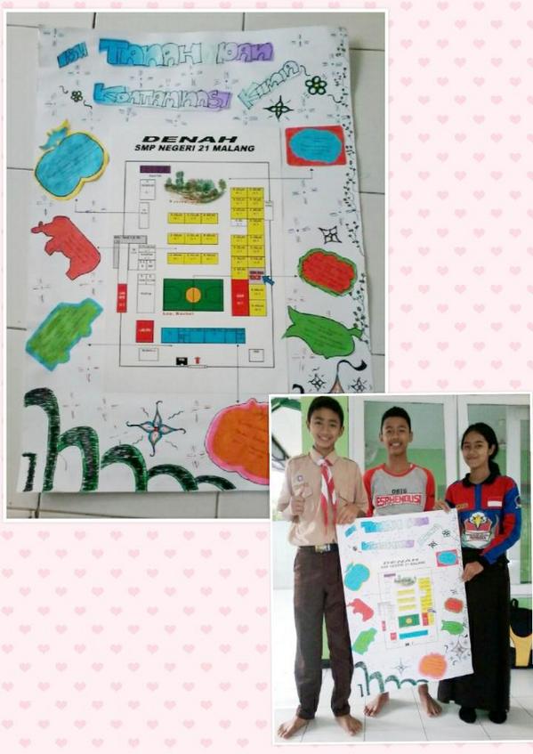 Mapping Smpn 21 done😁😁😁 lainnya gak sempet difoto✌ <a href="/greenschoolMLG/">Sekolah Hijau Malang</a> #greenschoolfest