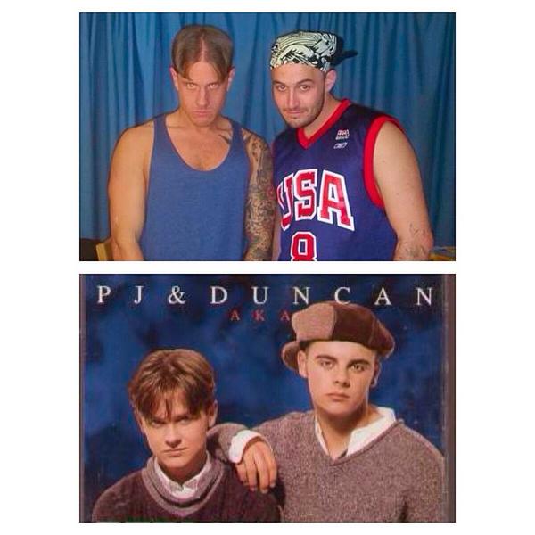 JackGaunt1's tweet photo. @antanddec Myself &amp; @ChallisNicholas didn't realise but some how recreated a song cover of yours...like it? 👍😂 http://t.co/TLiM4bQVYf