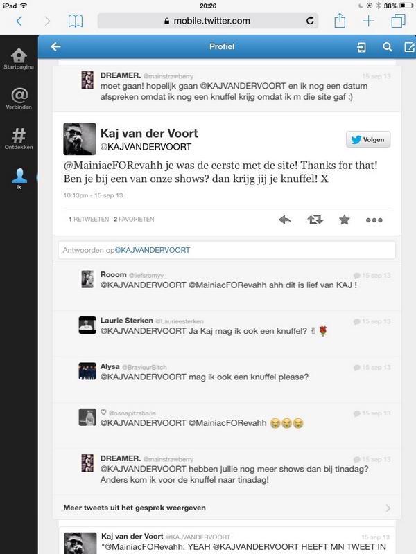 MainiacFORevahh's tweet photo. KAAAAAAJJ PLEASE K SMEEK AL TE LANG... MAG K M BIJ KIDSCO ?💘💘💘 daar ben k dan.. @KAJVANDERVOORT @KAJVANDERVOORT http://t.co/oK0LK5Cdgl
