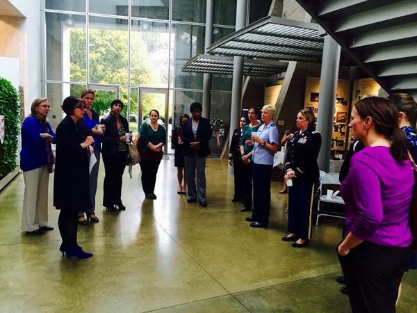 SCARatGMU_SA's tweet photo. @SCARatGMU PhD candidate &amp; @WIIS_Global Senior Fellow Ellen Haring #CombatIntegration http://t.co/C7VQGgUeSq