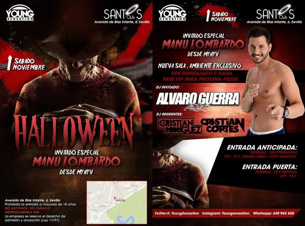 El halloween más terrorifico solo lo tenemos nosotros.PREPARATE PARA NUESTRO FIESTON +800 personas ya con entradas