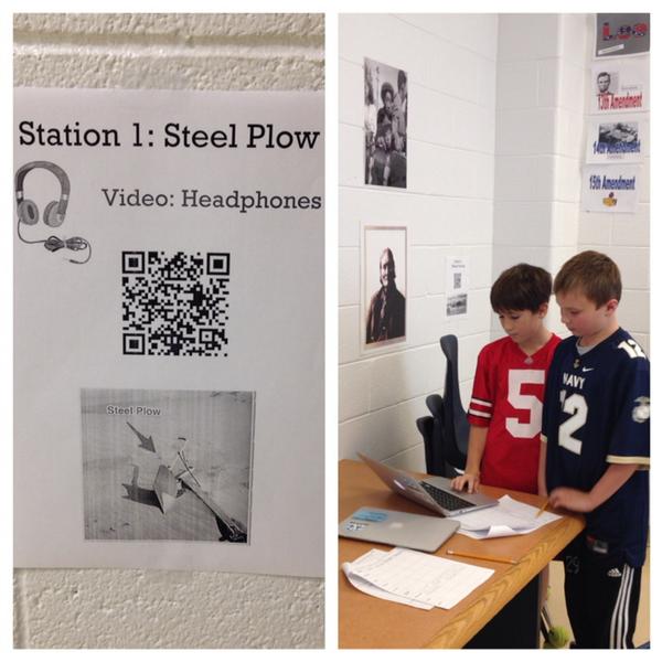 benedickhistory's tweet photo. Great Plains exploration with stations @mehms @MrsBrown_MEH #fccps http://t.co/PVEhXmDALx