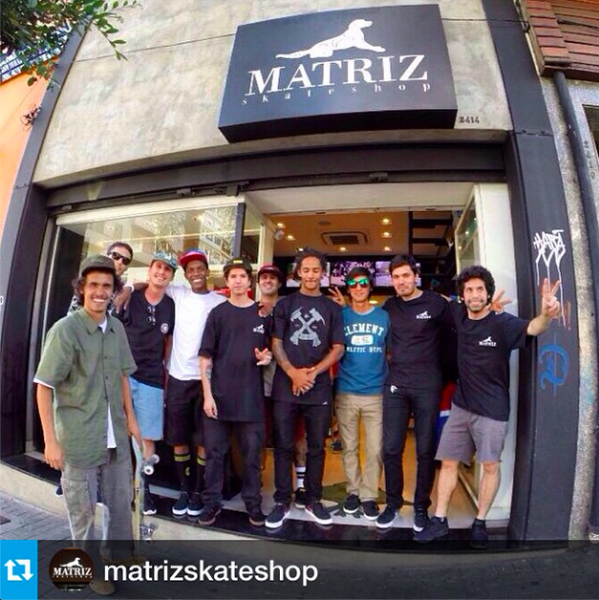 Element_BR's tweet image. #ELEMENTSKATESP de passagem pela @MatrizSkateshop! Obrigado a todos que compareceram e a todos os amigos da #MatrizSP