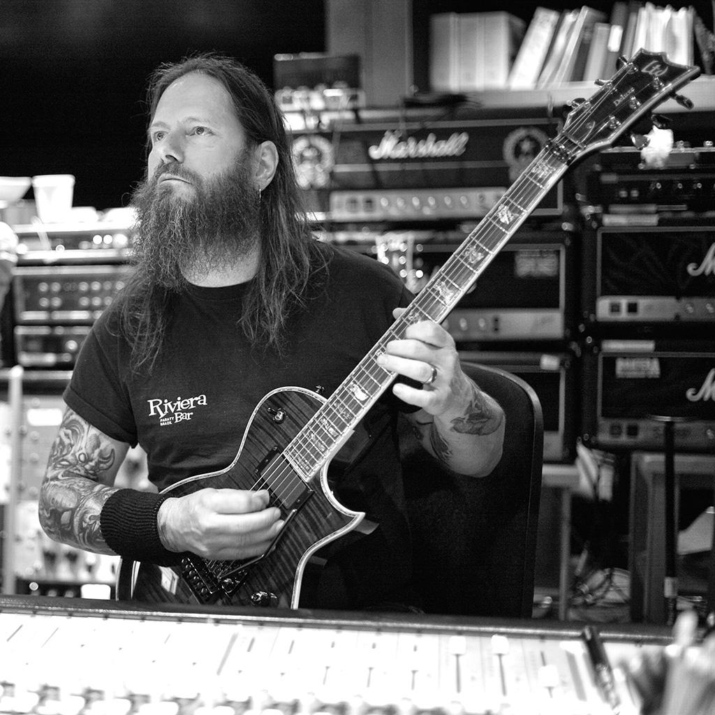 ESP Guitars on Twitter "Gary Holt and his LTD EC1000FR in the studio