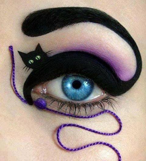 catladyprobl3ms's tweet photo. Finally someone understands what it really means to do a cat eye. http://t.co/rhDc1oHomg