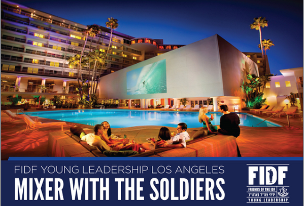 The soldiers are coming 2 town!  Join us poolside with #IDF soldiers in #BeverlyHills on November 7 at @TraderVicsLA!