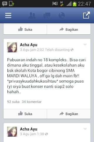 JKT48_Reupload's tweet photo. si Acha favorited tweet @SRGufron https://t.co/gYRId2WqLa http://t.co/DQourF9xU3