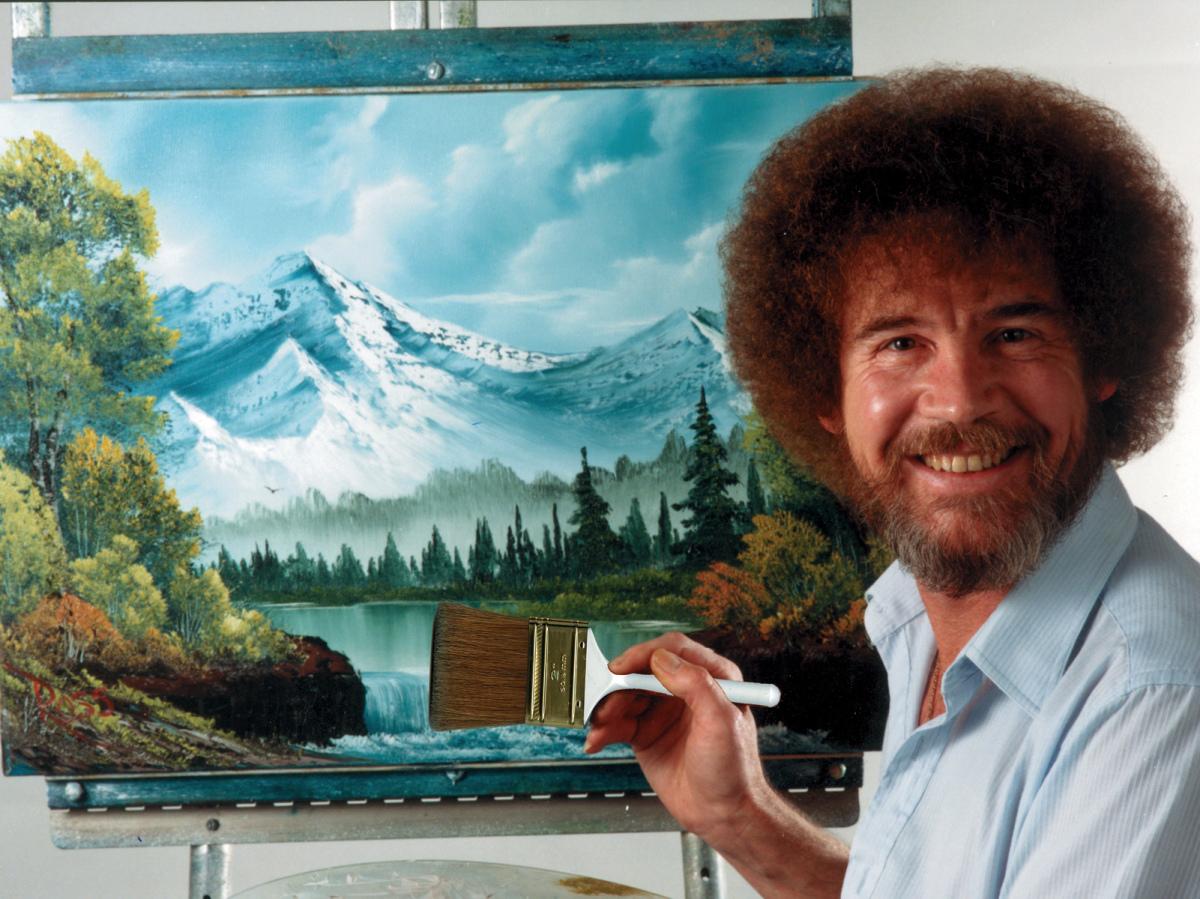 Happy Birthday, Bob Ross! Read a lovely 2007 Agni article "Happy Accidents"  