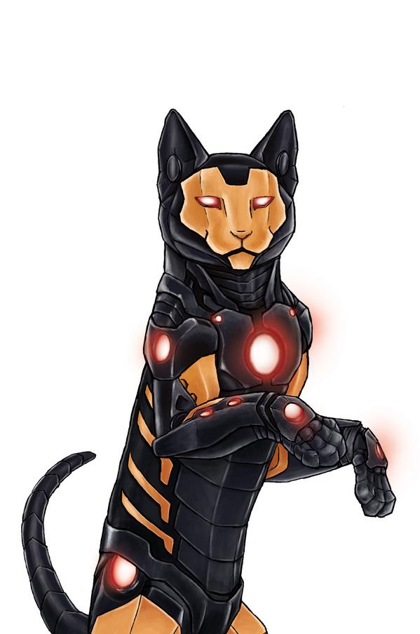 Marvel's tweet image. At Marvel, we take #NationalCatDay VERY seriously.