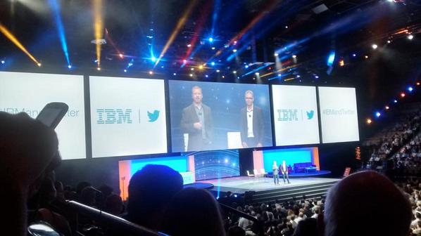 hbadenes's tweet photo. Just announced at #ibminsight : #ibmandtwitter alliance! http://t.co/E8nXWRqE3x