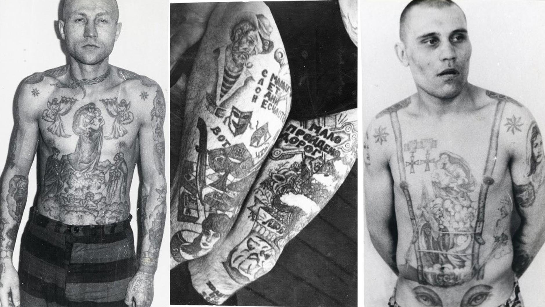 Russian Prisoners Tattoos and their Gambling Gangs  Tattoo Ideas  Artists and Models