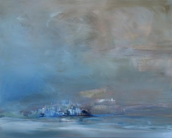 Sterling Waters 48"x60" Mixed media on canvas