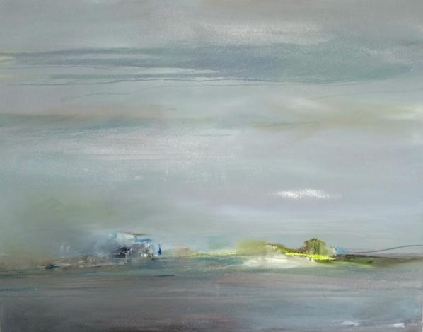 Changing Tides 48"x60" Mixed media on canvas