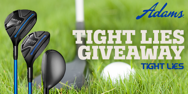 AdamsGolf's tweet photo. RETWEET for a chance to #win a set of the new #TightLies from @AdamsGolf! Rules: http://t.co/xveMEbOZpG http://t.co/XvQsH7jDUo