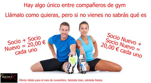 REDOXFITNNES's tweet photo. Nueva Promoción para Noviembre. Ven, ¿a qué esperas? http://t.co/gIUCMGYymJ
