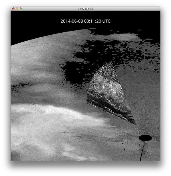 deeplycloudy's tweet image. Looping research radar RHIs and WSR-88D data with @Py_ART and #vispy