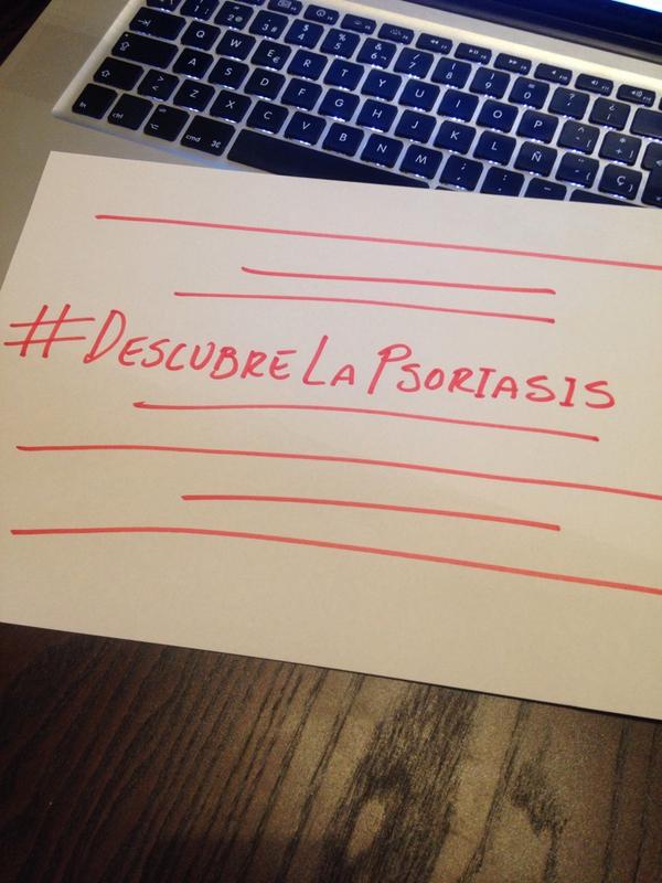 Hoy es el día mundial de la Psoriasis. Afecta al 2% de la población y NO es contagiosa. #DescubreLaPsoriasis #WPD14