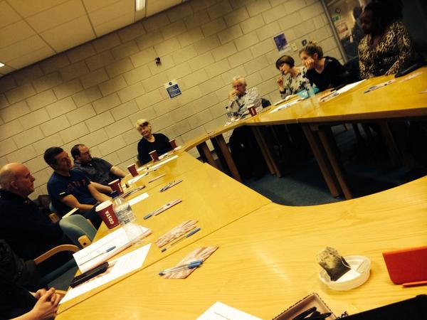 teesvalleyarts's tweet photo. Great conversations happening at our BHM discussion @TeessideUni #BHM2014 http://t.co/4EghFOtSVq