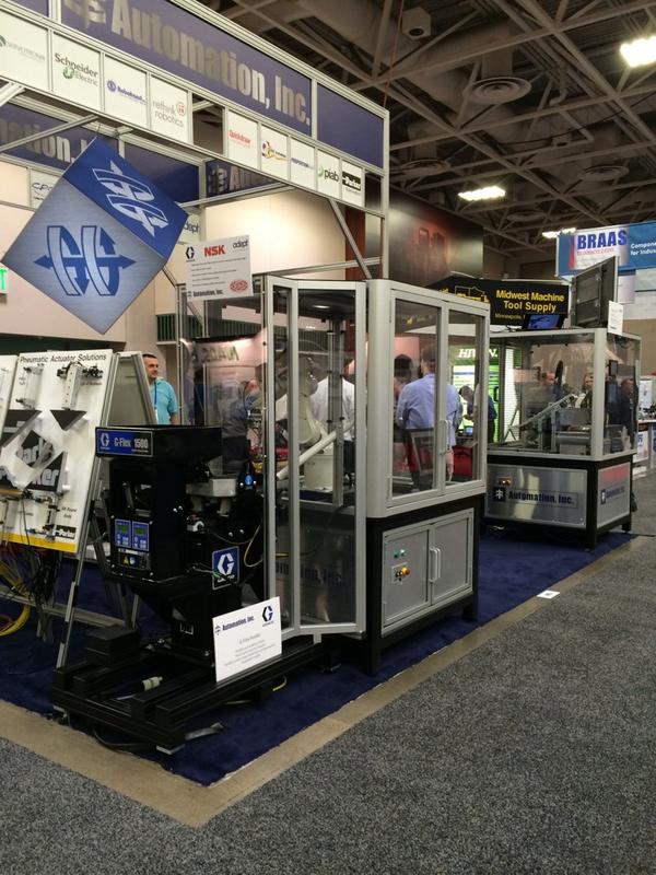 HockeyDave08's tweet image. #AdeptTechnology at MD&amp;amp;M show in MN this week with my distributor #AutomationInc!