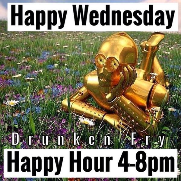 DrunkenFry's tweet photo. Happy hump day! May the force be with you ! #frylo http://t.co/CXJEsgapyb