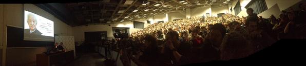 BergnaUte's tweet photo. “@StefanoBoeri: #Miarch @MiArch14 Arata Isozaki lecturing at Trifoglio - Politecnico http://t.co/PWU7T98czU” La bellezza dell'architettura !