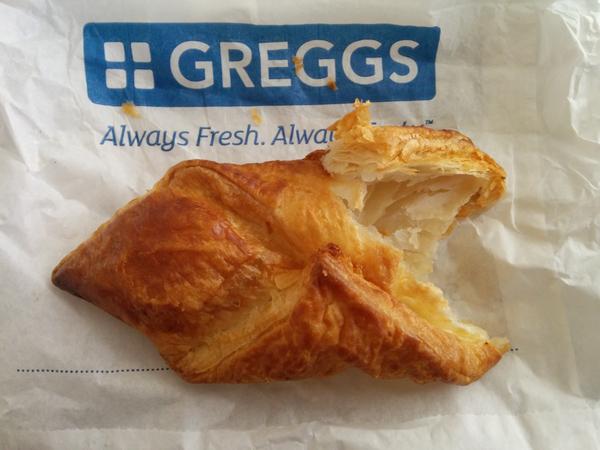 fullofeyes's tweet photo. @GreggstheBakers Isn't a Cheese and Bacon Wrap meant to have, you know, some cheese and bacon in it? :D http://t.co/zMus6pGxlP