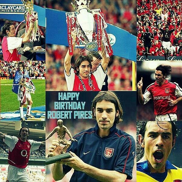 Hj niver de um ídolo no futebol: Robert Pires! Happy 41st Birthday! Arsenal Legend! 