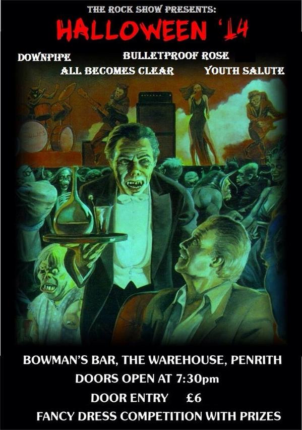 This Friday! Get down to The Warehouse, Penrith, for a night of great bands! #gigs #goodtimes