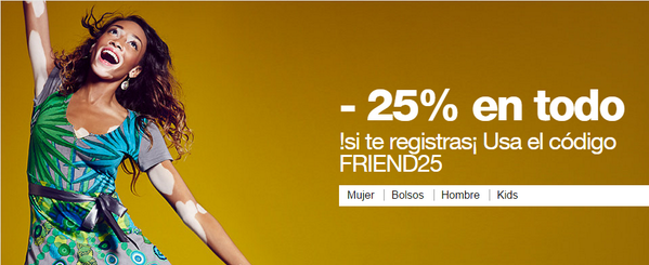 Desigual_ES's tweet photo. Hazte Amig@ y podrás disfrutar del 25% en toda la colección usando el código #FRIEND25! http://t.co/JquYHnHbmz http://t.co/QbwgNQ5Nit