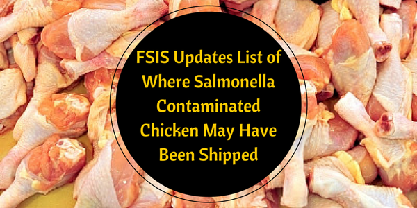 FoodSafetyMag's tweet photo. Here's the list of 16 states and multiple retailers that may have received recalled chicken: http://t.co/dUlUHCvmjM http://t.co/zPYBUQwo1F