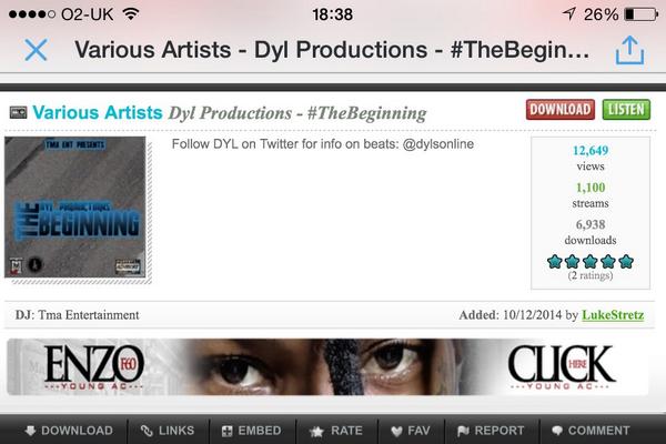 KentManagement's tweet image. big shout out to @dyl_beats doing he's thing with the beats go download he's tape now from datpiff #TMAFAMILY