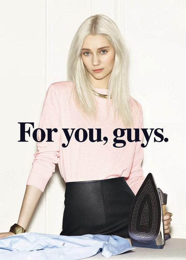 APAequality's tweet image. ¿Campaña sexista o publicidad basada en la ironía? #sexismohipster #comunicambio #equality