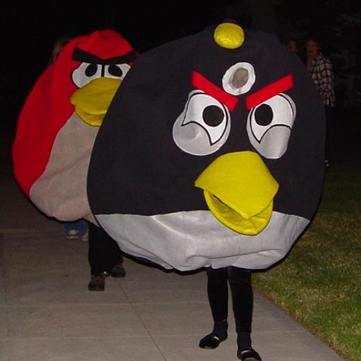 set271's tweet image. Are we allowed to post a #tbt on Wednesday? Here are the kids as #angrybirds in 2011. @Rovio #deaconcouldnotsee