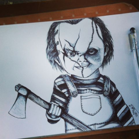 Sleep with chucky,hahahahaha