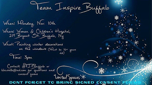 TeamInspireFAQ's tweet photo. #TeamInspire event in Buffalo NY on 10 November. Talk to @klrussillo @TIPBuffalo if you're going! :) http://t.co/LiTxuH1Vwb