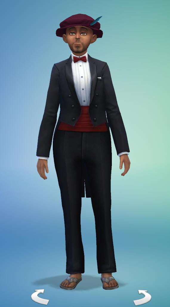 SimGuruMarion's tweet photo. I've been making cartoony sims. This is Ernesto Witherspoon: http://t.co/0auMCALxav