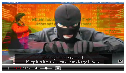 riptide77's tweet photo. Do cyber criminals actually wear ski masks? lol #securitytraining #securingthehuman http://t.co/4agspZlhaq