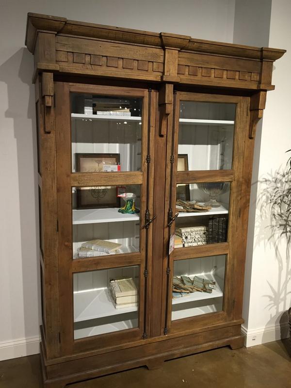 FLSOutlet's tweet photo. We're loving this #rustic display cabinet from #StevenShell for $1869 #furniture #decor #interiordesign #home http://t.co/kSy0Oy9smj
