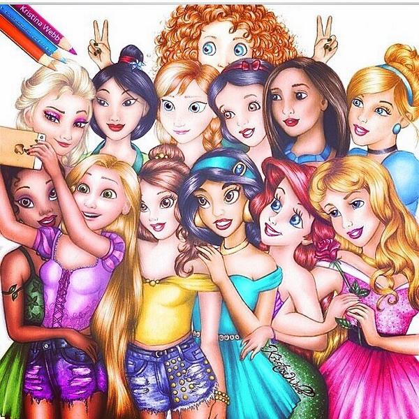 AshleyCavadas's tweet photo. I just love this 

The Disney princesses with a makeover 👸👸👸👸👸👸👸 http://t.co/RL7uksCFfn