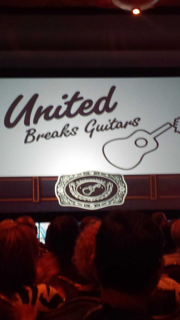 Dave Carroll, writer of #unitedbreaksguitars is a great keynote speaker #CSAE2014