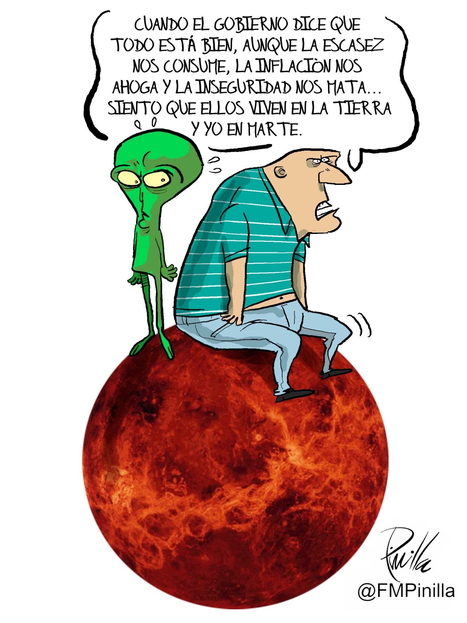 Fernando Pinilla on Twitter: "#CARICATURA LOS CIUDADANOS DE A PIE NOS SENTIMOS DE MARTE http://t.co/Q7ODAhwYPW" / Twitter