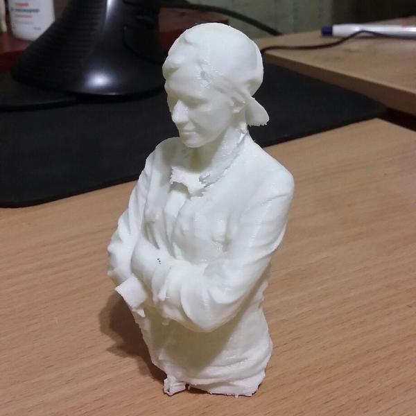 HackspaceTgn's tweet image. Лаборатория #HackSpace печатает людей. Кто следующий?