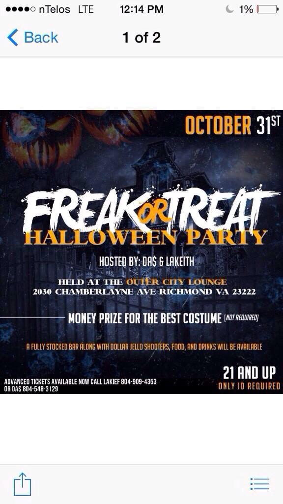 WhooDatDare's tweet image. #RETWEET get in free #FreakOrTreat 2 days away #GOCRAZY