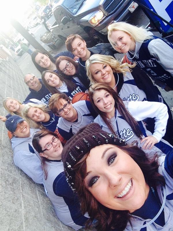 Getting ready for the Uniontown Halloween parade!